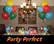  Party Perfect Birthday balloon Decoration Package 